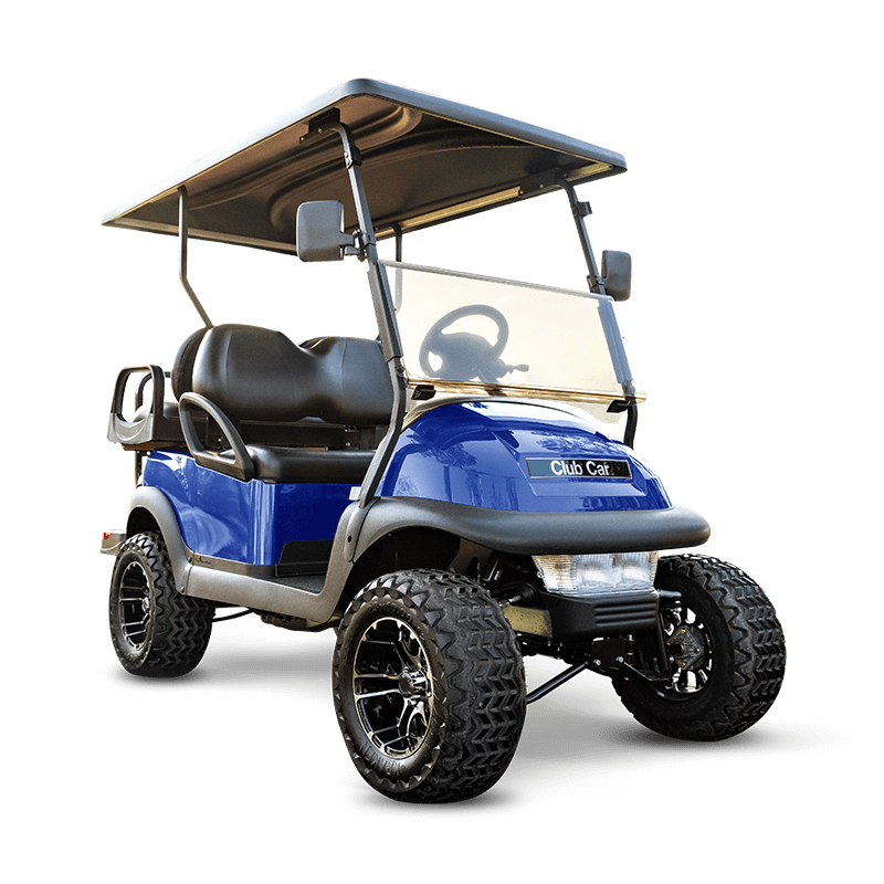 Blue ClubCar Onward Studio Shot