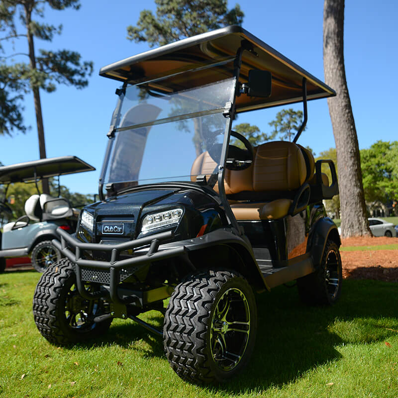 ClubCar Parked on Golf Course
