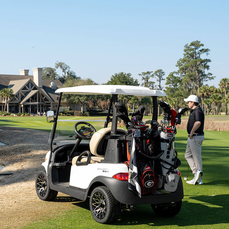 Onward Golf Car on Golf Course